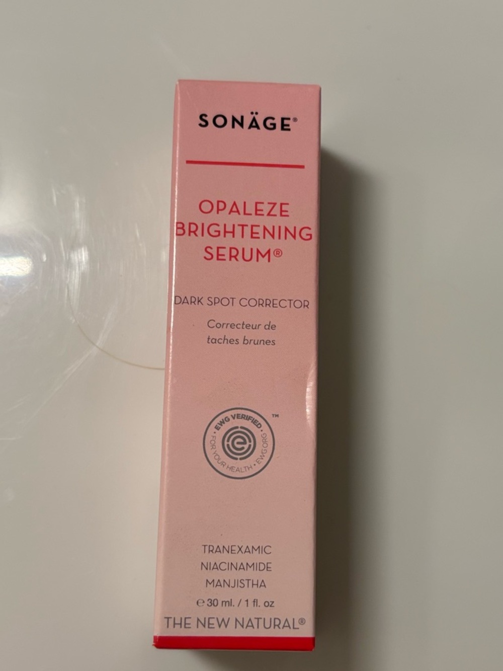 Sonäge OpalEze Brightening Serum - Pink NEW